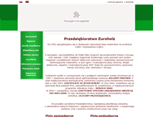 Tablet Screenshot of euroholz.pl